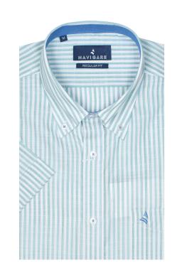 Фото рубашки Прямой силуэт Рубашка NAVIGARE, цвет зеленый