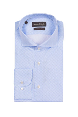 Фото рубашки Custom Fit Рубашка JACQUES BRITT, цвет голубой