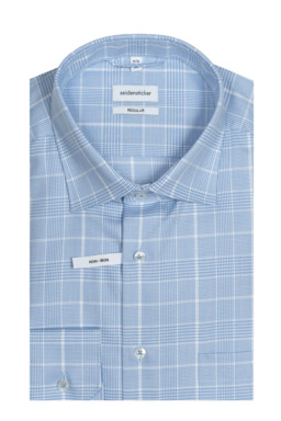 Фото рубашки Прямой силуэт Рубашка SEIDENSTICKER, цвет голубой